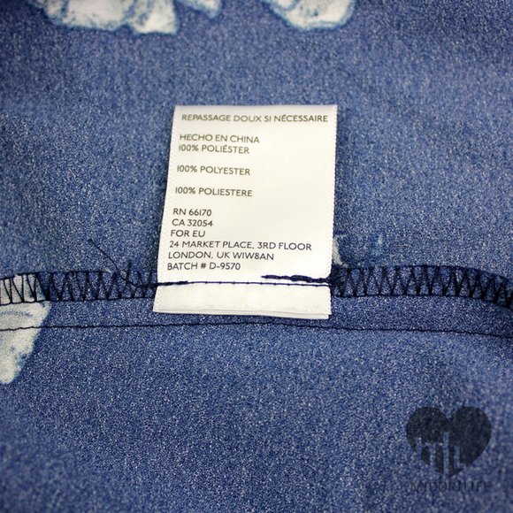 ECOTE High-Low Floral Dress - Picture 8 of 8